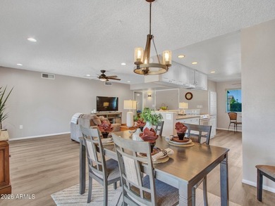 Welcome to your updated retreat in Sun City! This charming 2-bed on Sun City Lakes West and East in Arizona - for sale on GolfHomes.com, golf home, golf lot