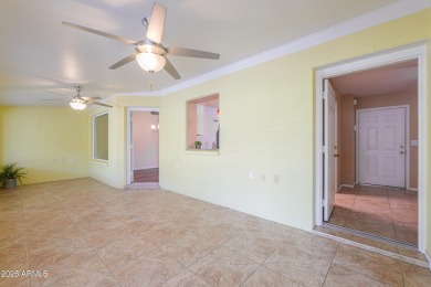Located in Sunland Springs Village, this 3 bed, 2 bath home on Sunland Springs Golf Course  in Arizona - for sale on GolfHomes.com, golf home, golf lot