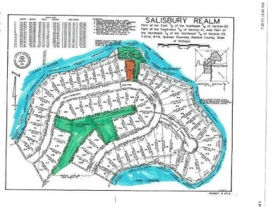 Perfect Spot to Build or Camp!     ?Why pay high waterfront on Lakeside Golf Course in Michigan - for sale on GolfHomes.com, golf home, golf lot