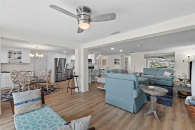 Welcome to your coastal dream home. This fully renovated on Gulf Harbors Golf Course in Florida - for sale on GolfHomes.com, golf home, golf lot