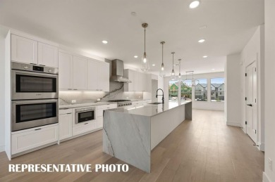 CADENCE HOMES STEWART floor plan.  Three story, modern elevation on TPC Four Seasons - Las Colinas Resort in Texas - for sale on GolfHomes.com, golf home, golf lot
