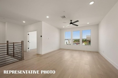 CADENCE HOMES STEWART floor plan.  Three story, modern elevation on TPC Four Seasons - Las Colinas Resort in Texas - for sale on GolfHomes.com, golf home, golf lot