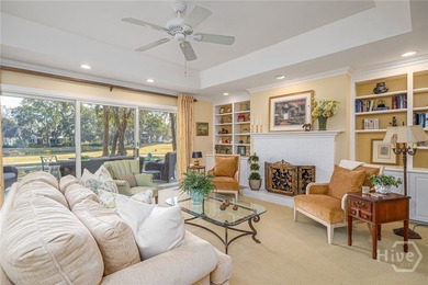 Single-level traditional home with expansive golf and lagoon on The Landings Club - Plantation in Georgia - for sale on GolfHomes.com, golf home, golf lot