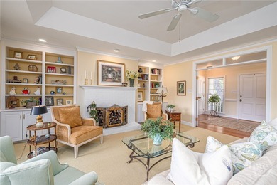 Single-level traditional home with expansive golf and lagoon on The Landings Club - Plantation in Georgia - for sale on GolfHomes.com, golf home, golf lot