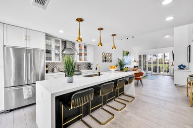 This home has been opened up to create a one of a kind on PGA West Private Golf Courses in California - for sale on GolfHomes.com, golf home, golf lot