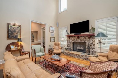 Delight in the exceptional curb appeal of this spacious patio on The Landings Club - Palmetto in Georgia - for sale on GolfHomes.com, golf home, golf lot