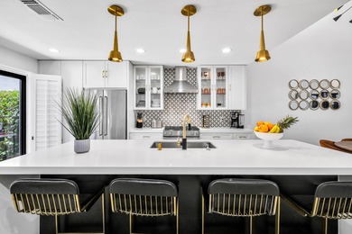 This home has been opened up to create a one of a kind on PGA West Private Golf Courses in California - for sale on GolfHomes.com, golf home, golf lot