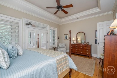 Delight in the exceptional curb appeal of this spacious patio on The Landings Club - Palmetto in Georgia - for sale on GolfHomes.com, golf home, golf lot