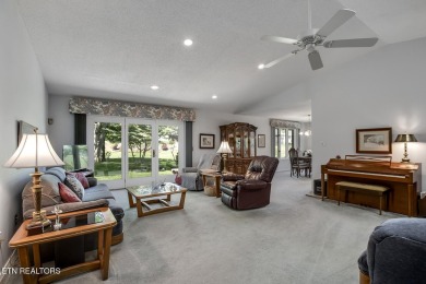 True gem of a home that is an all brick rancher  with 2096 sq ft on Toqua Golf Course - Loudon County in Tennessee - for sale on GolfHomes.com, golf home, golf lot