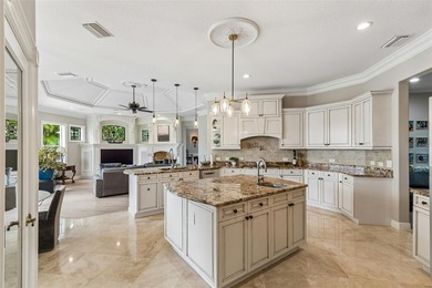 Welcome to your dream home! This stunning, custom-built luxury on Fox Hollow Golf Club in Florida - for sale on GolfHomes.com, golf home, golf lot