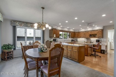 True gem of a home that is an all brick rancher  with 2096 sq ft on Toqua Golf Course - Loudon County in Tennessee - for sale on GolfHomes.com, golf home, golf lot