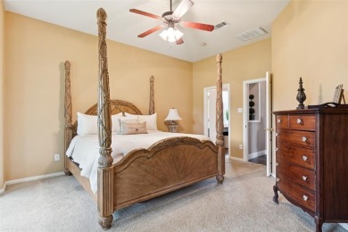 Beautifully situated on a quiet, gated street overlooking Iron on Iron Horse Golf Course in Texas - for sale on GolfHomes.com, golf home, golf lot