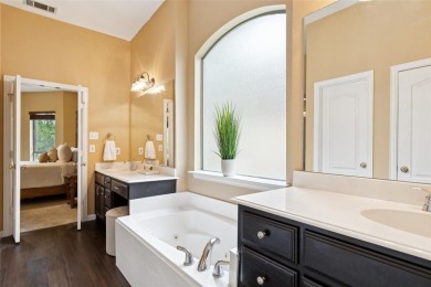 Beautifully situated on a quiet, gated street overlooking Iron on Iron Horse Golf Course in Texas - for sale on GolfHomes.com, golf home, golf lot