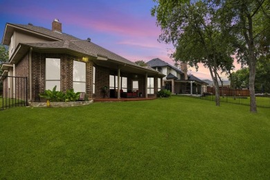 Beautifully situated on a quiet, gated street overlooking Iron on Iron Horse Golf Course in Texas - for sale on GolfHomes.com, golf home, golf lot