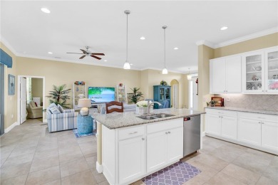 Remarkable 3/2.5/2 + den with a southern exposed screened in on The Club At Pointe West in Florida - for sale on GolfHomes.com, golf home, golf lot