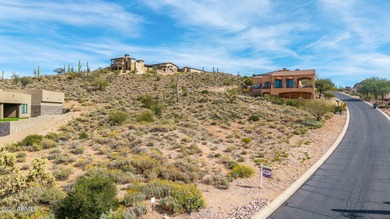 Experience sweeping, elevated views of the iconic Superstition on Gold Canyon Golf Resort - Sidewinder in Arizona - for sale on GolfHomes.com, golf home, golf lot