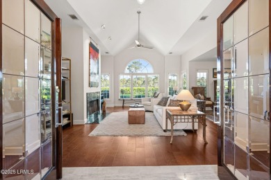 A charming and meticulously maintained home in the highly on Country Club of Hilton Head in South Carolina - for sale on GolfHomes.com, golf home, golf lot