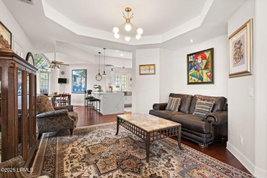 A charming and meticulously maintained home in the highly on Country Club of Hilton Head in South Carolina - for sale on GolfHomes.com, golf home, golf lot