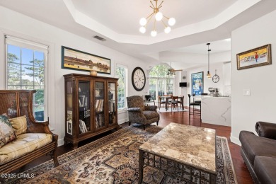 A charming and meticulously maintained home in the highly on Country Club of Hilton Head in South Carolina - for sale on GolfHomes.com, golf home, golf lot