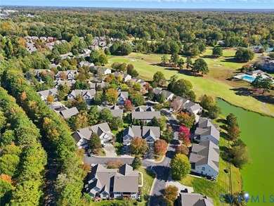 This stunning END-UNIT home rests on a quiet cul-de-sac in the on Stonehenge Golf and Country Club in Virginia - for sale on GolfHomes.com, golf home, golf lot