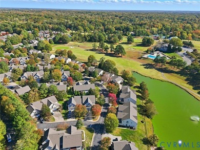This stunning END-UNIT home rests on a quiet cul-de-sac in the on Stonehenge Golf and Country Club in Virginia - for sale on GolfHomes.com, golf home, golf lot