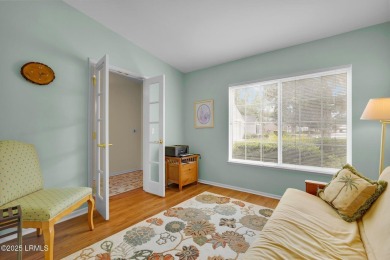 Discover effortless living in this charming Clayton model patio on Okatie Creek Golf Club in South Carolina - for sale on GolfHomes.com, golf home, golf lot