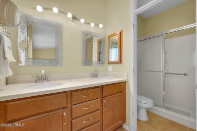 Discover effortless living in this charming Clayton model patio on Okatie Creek Golf Club in South Carolina - for sale on GolfHomes.com, golf home, golf lot