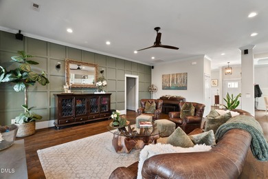 This stunning ranch-style home with a fully finished basement on Chapel Ridge Golf Club in North Carolina - for sale on GolfHomes.com, golf home, golf lot