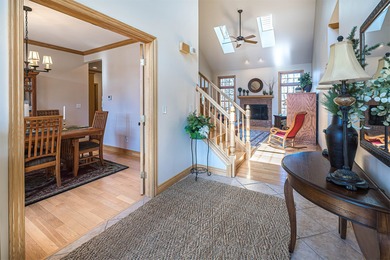 Immaculately maintained custom home backing up to the 7th on Whispering Woods Golf Course in Pennsylvania - for sale on GolfHomes.com, golf home, golf lot