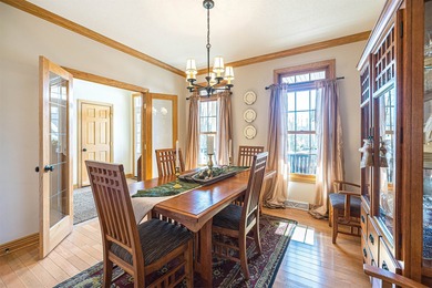 Immaculately maintained custom home backing up to the 7th on Whispering Woods Golf Course in Pennsylvania - for sale on GolfHomes.com, golf home, golf lot