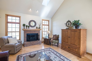 Immaculately maintained custom home backing up to the 7th on Whispering Woods Golf Course in Pennsylvania - for sale on GolfHomes.com, golf home, golf lot