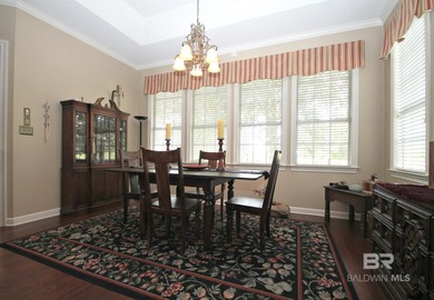 Pride of ownership shines throughout this stunning home in the on TimberCreek Golf Club in Alabama - for sale on GolfHomes.com, golf home, golf lot