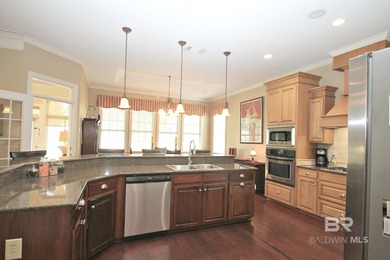 Pride of ownership shines throughout this stunning home in the on TimberCreek Golf Club in Alabama - for sale on GolfHomes.com, golf home, golf lot