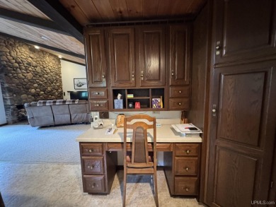 High-Efficiency Solar Home with Golf Course Frontage on 13+/- on Gogebic Country Club in Michigan - for sale on GolfHomes.com, golf home, golf lot