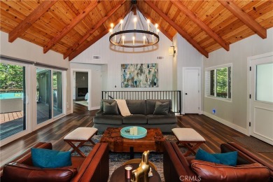 Experience the perfect balance of mountain charm and modern on Lake Arrowhead Country Club in California - for sale on GolfHomes.com, golf home, golf lot