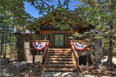 Experience the perfect balance of mountain charm and modern on Lake Arrowhead Country Club in California - for sale on GolfHomes.com, golf home, golf lot