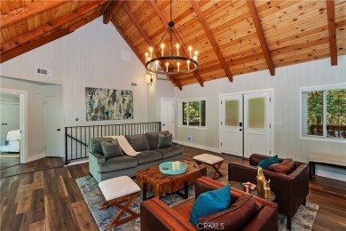 Experience the perfect balance of mountain charm and modern on Lake Arrowhead Country Club in California - for sale on GolfHomes.com, golf home, golf lot