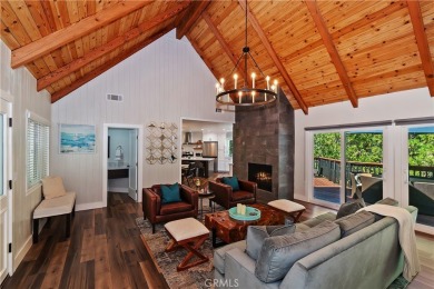 Experience the perfect balance of mountain charm and modern on Lake Arrowhead Country Club in California - for sale on GolfHomes.com, golf home, golf lot