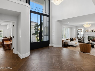 Step into LUXURY living in this GORGEOUS 3,911-square-foot on Ocotillo Golf Resort  in Arizona - for sale on GolfHomes.com, golf home, golf lot