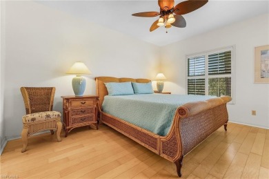 A room with a view.  This lanai overlooks two fairways and you on Spanish Wells Golf and Country Club in Florida - for sale on GolfHomes.com, golf home, golf lot