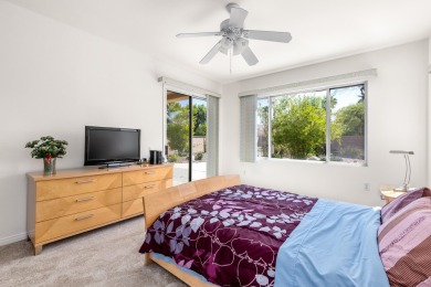 Lovely extended LANAI model on beautiful park-like large lot on Mountain Vista Golf Course At Sun City Palm Desert in California - for sale on GolfHomes.com, golf home, golf lot