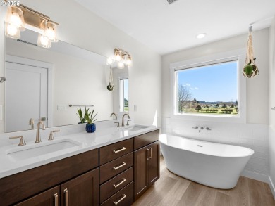 Welcome to this beautiful Craftsman-style home, situated above on Lewis and Clark Public Golf Course in Oregon - for sale on GolfHomes.com, golf home, golf lot