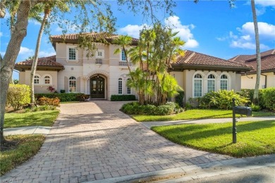 Enjoy the amazing golf view from this outstanding two story home on Lely Resort Golf and Country Club in Florida - for sale on GolfHomes.com, golf home, golf lot