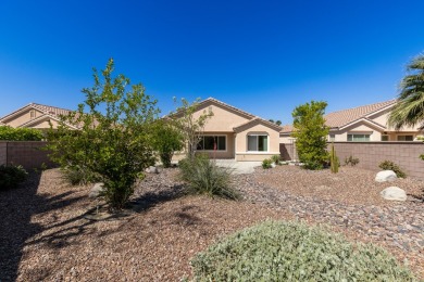 Lovely extended LANAI model on beautiful park-like large lot on Mountain Vista Golf Course At Sun City Palm Desert in California - for sale on GolfHomes.com, golf home, golf lot