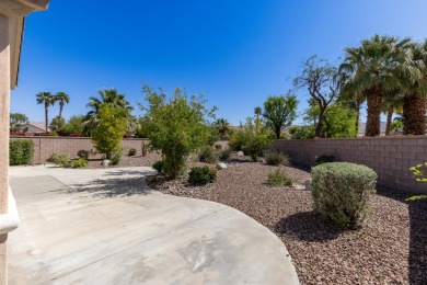 Lovely extended LANAI model on beautiful park-like large lot on Mountain Vista Golf Course At Sun City Palm Desert in California - for sale on GolfHomes.com, golf home, golf lot