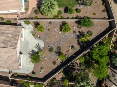 Lovely extended LANAI model on beautiful park-like large lot on Mountain Vista Golf Course At Sun City Palm Desert in California - for sale on GolfHomes.com, golf home, golf lot