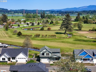 Welcome to this beautiful Craftsman-style home, situated above on Lewis and Clark Public Golf Course in Oregon - for sale on GolfHomes.com, golf home, golf lot