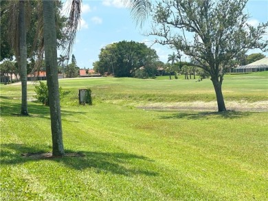A room with a view.  This lanai overlooks two fairways and you on Spanish Wells Golf and Country Club in Florida - for sale on GolfHomes.com, golf home, golf lot