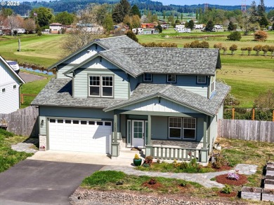 Welcome to this beautiful Craftsman-style home, situated above on Lewis and Clark Public Golf Course in Oregon - for sale on GolfHomes.com, golf home, golf lot