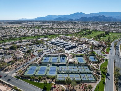 Lovely extended LANAI model on beautiful park-like large lot on Mountain Vista Golf Course At Sun City Palm Desert in California - for sale on GolfHomes.com, golf home, golf lot